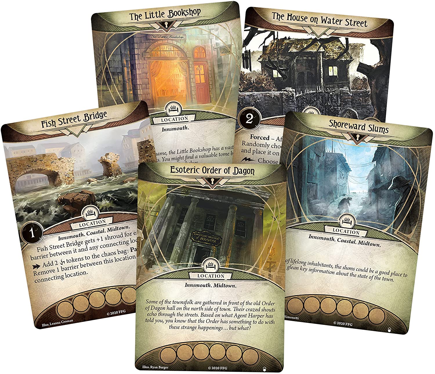 Arkham Horror : The Card Game - In Too Deep Mythos Pack